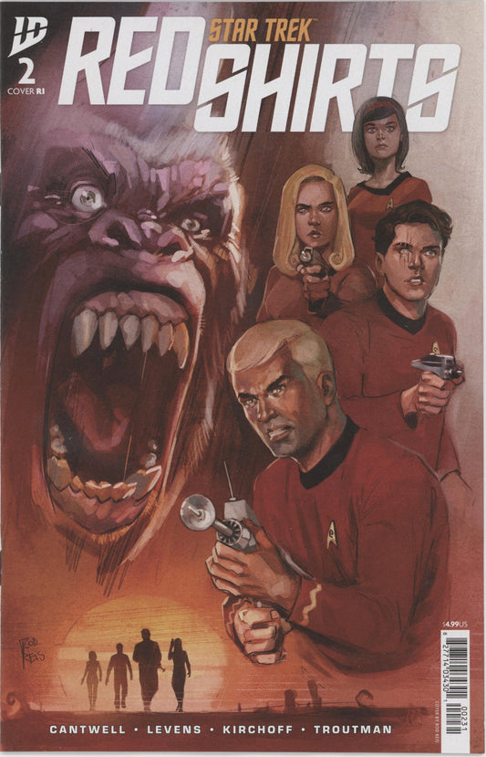Star Trek: Red Shirts #2 Variant RI (10) (Reis)