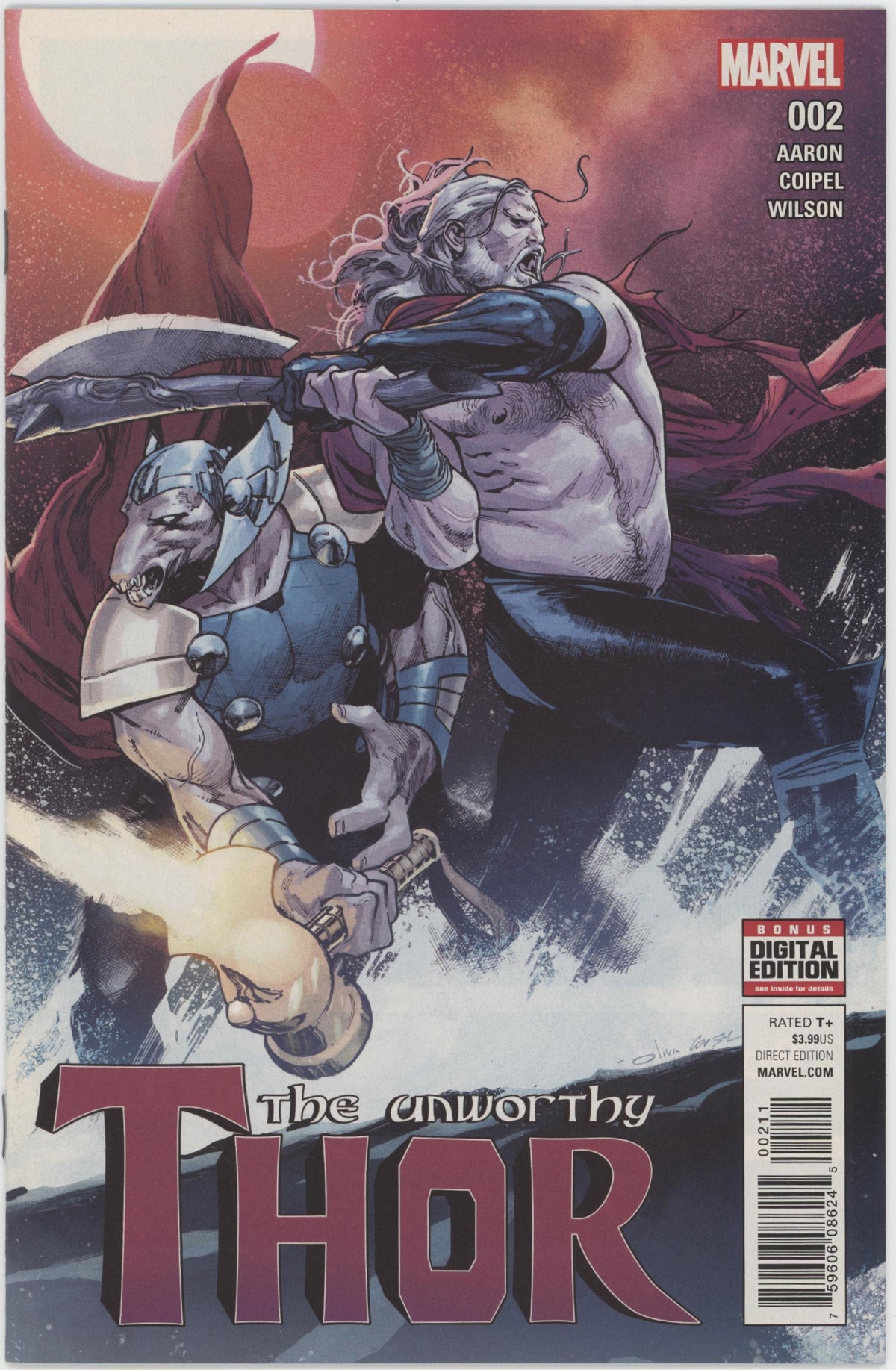 Unworthy Thor (2016 Marvel) #1-5