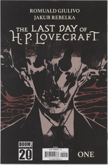 The Last Day Of H.P. Lovecraft #1 D 1 in 10 Variant Edition (Full Art, Stenbeck)