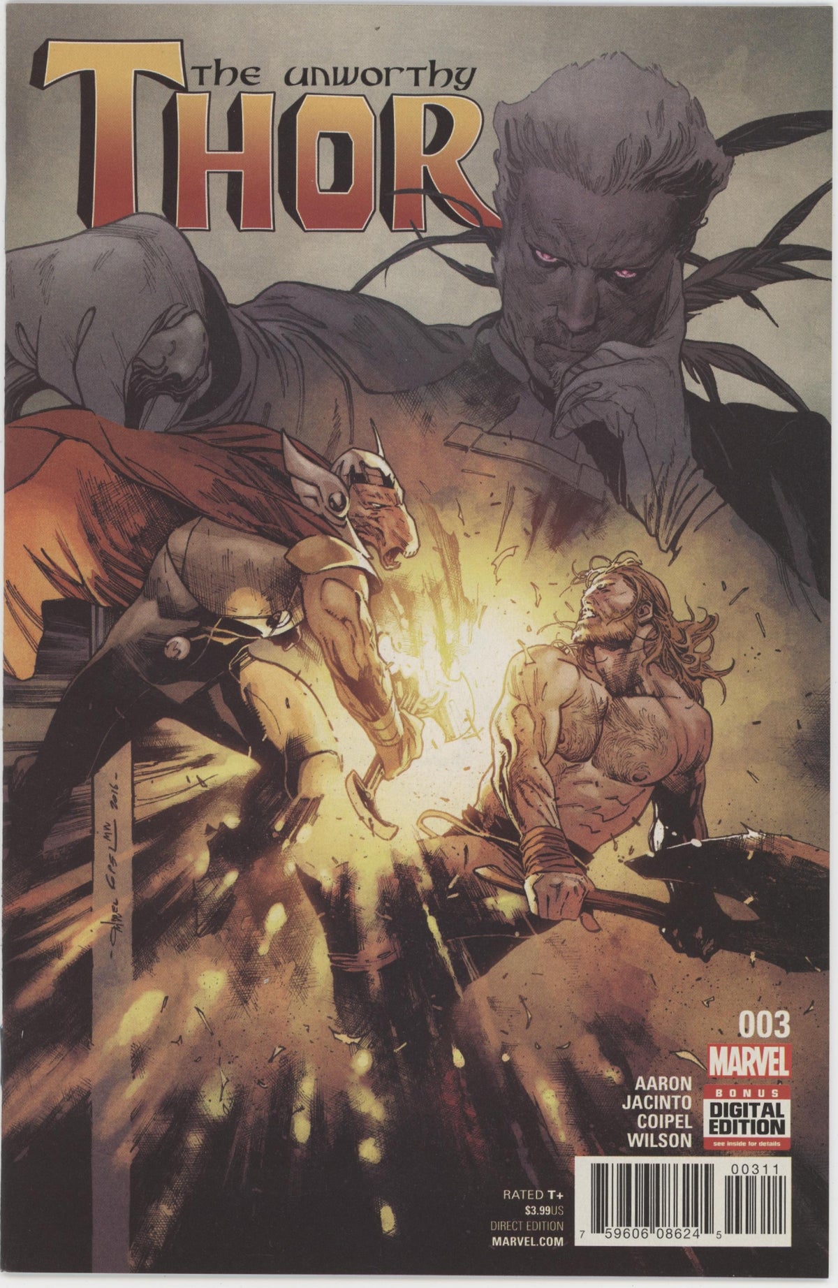 Unworthy Thor (2016 Marvel) #1-5