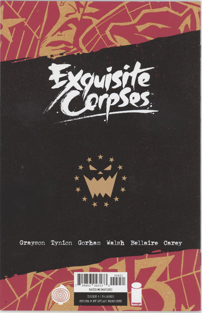 Exquisite Corpses #4 Cover E 1 in 25 Dylan Burnett Variant (Mature)
