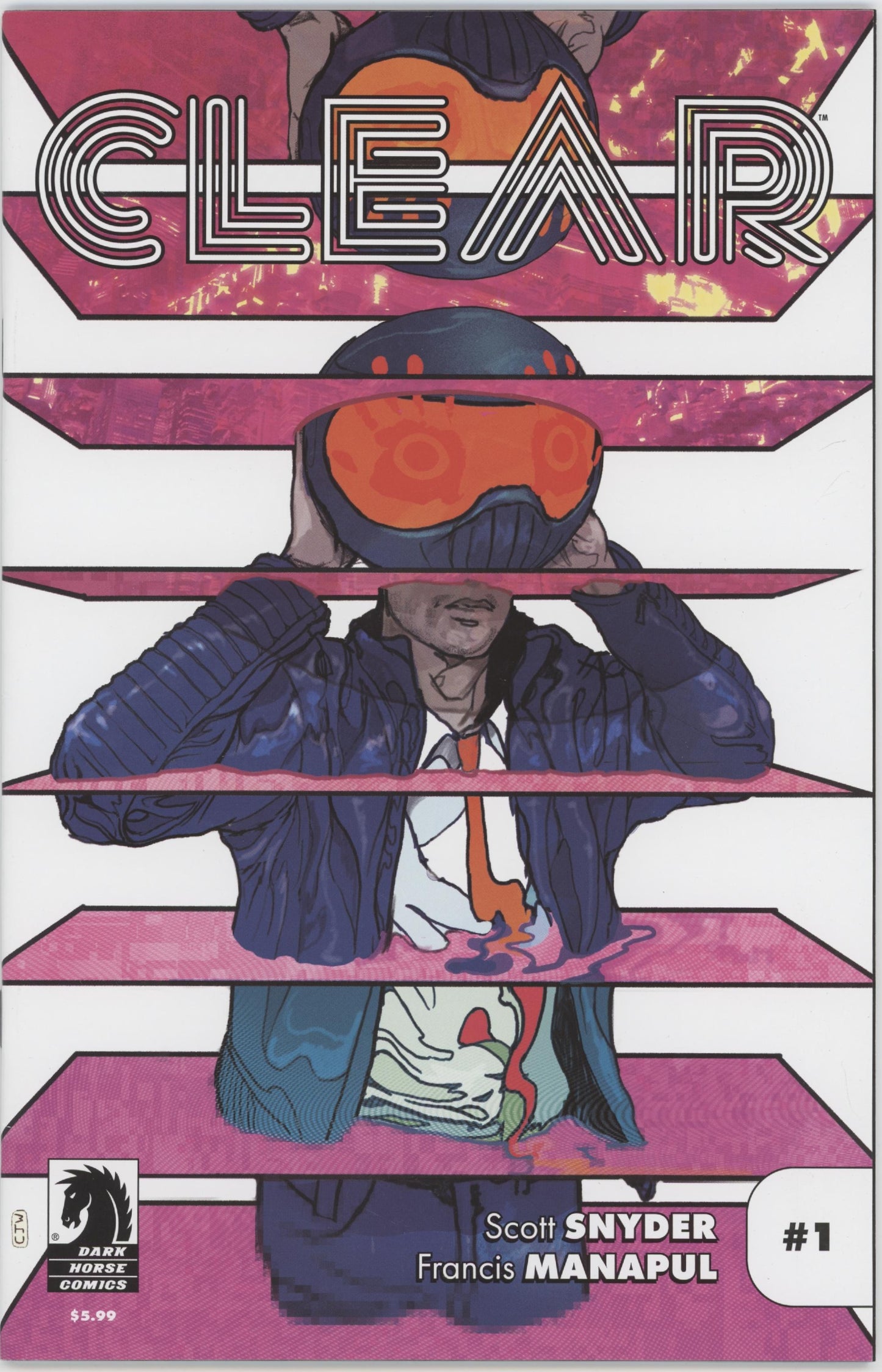 Clear Issue #1F 1:10 Retailer Incentive Variant