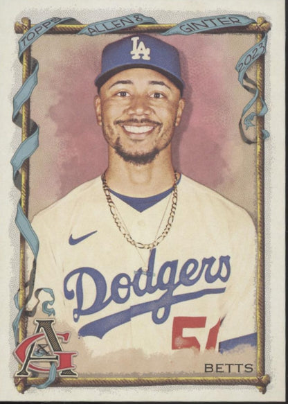 Mookie Betts Baseball Lot of 5