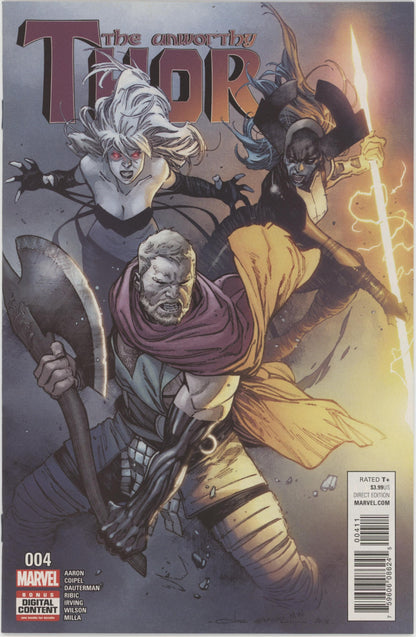 Unworthy Thor (2016 Marvel) #1-5