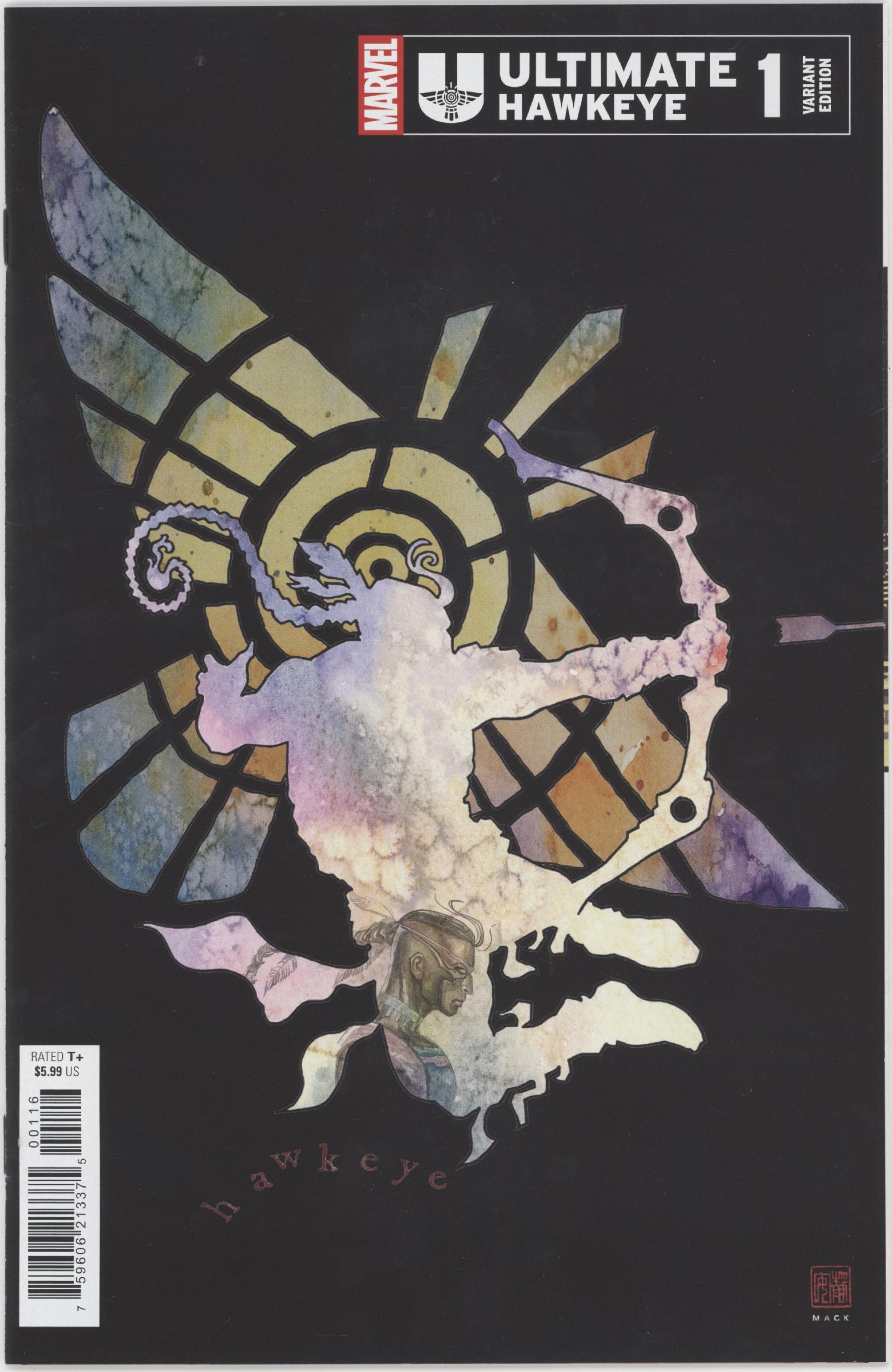 Ultimate Hawkeye #1 David Mack Variant、Marvel Comics、kayou