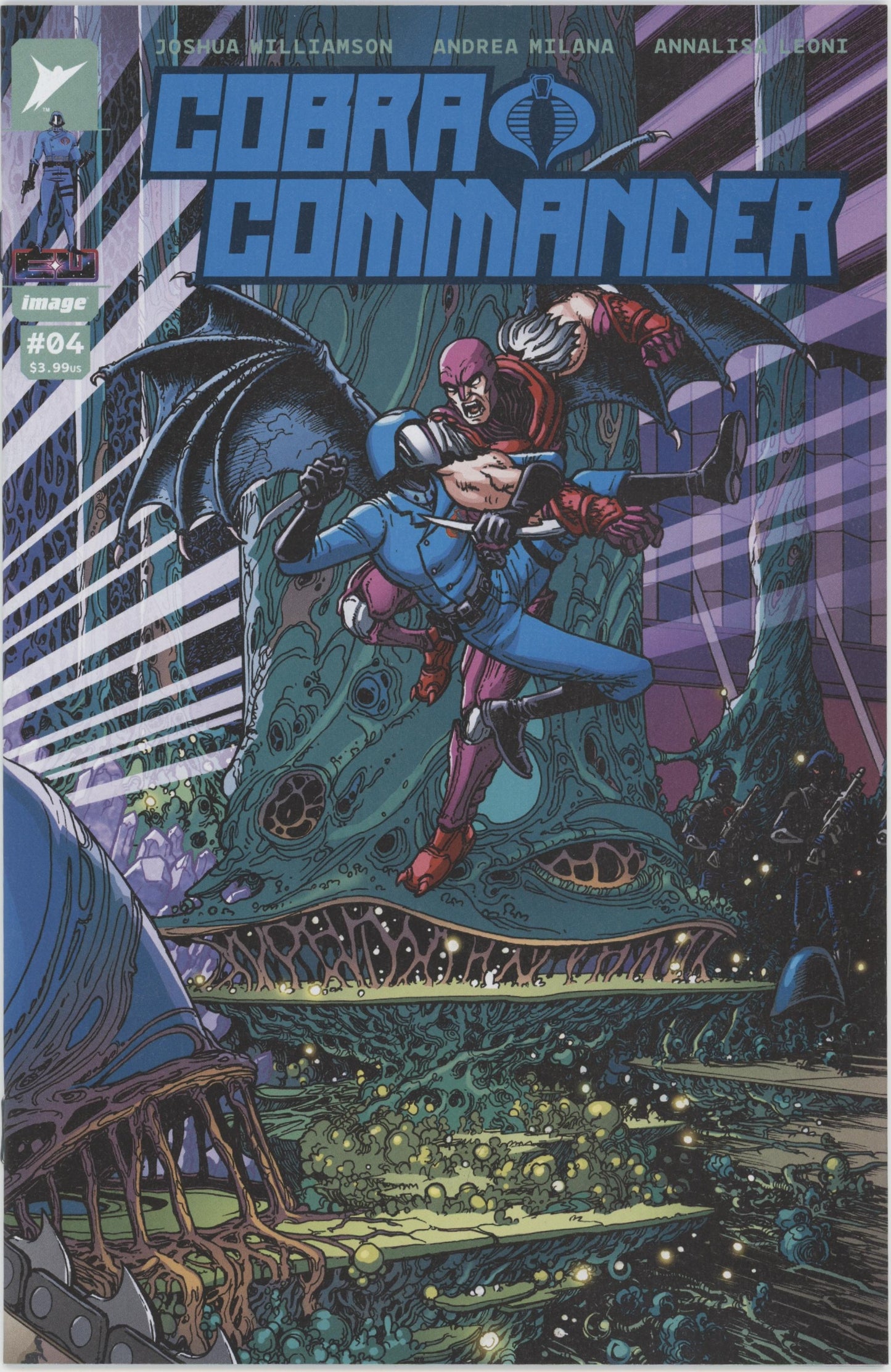 Cobra Commander Issue #4C 1:10 Retailer Incentive Variant