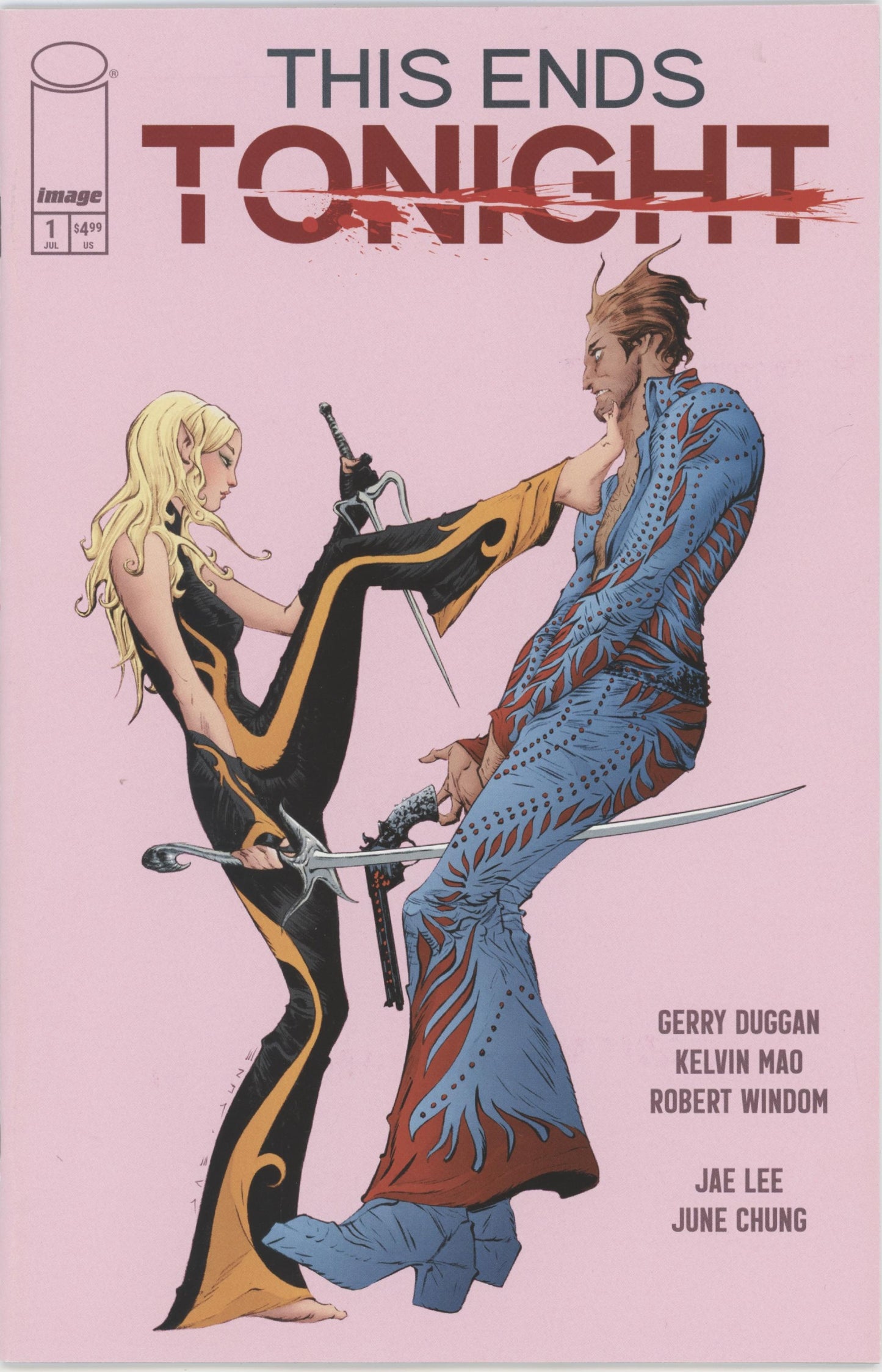 THIS ENDS TONIGHT #1 (OF 3) CVR B INC 1:10 JAE LEE KILL BILL VAR