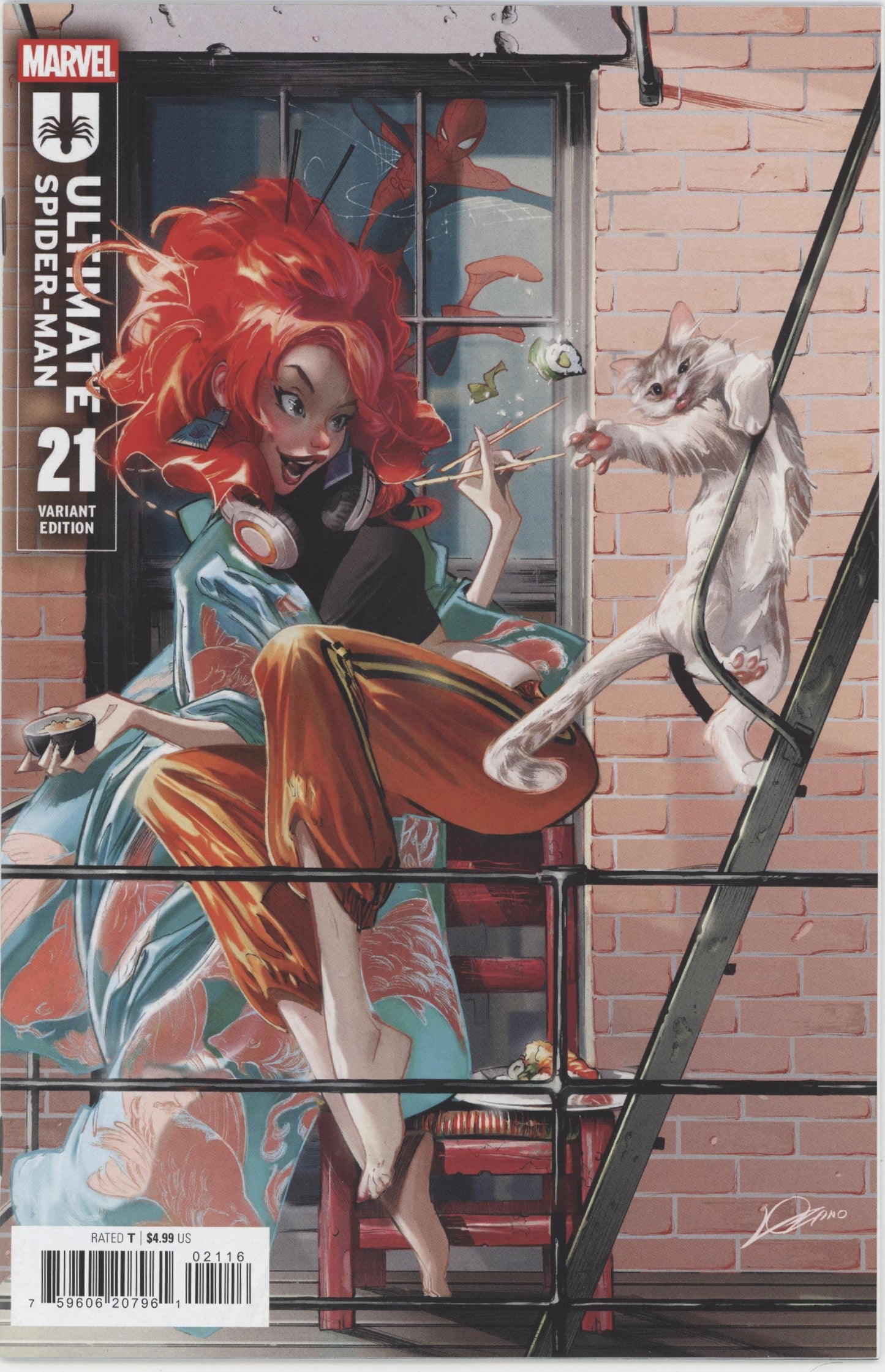 Ultimate Spider Man #21 Alexander Lozano Variant