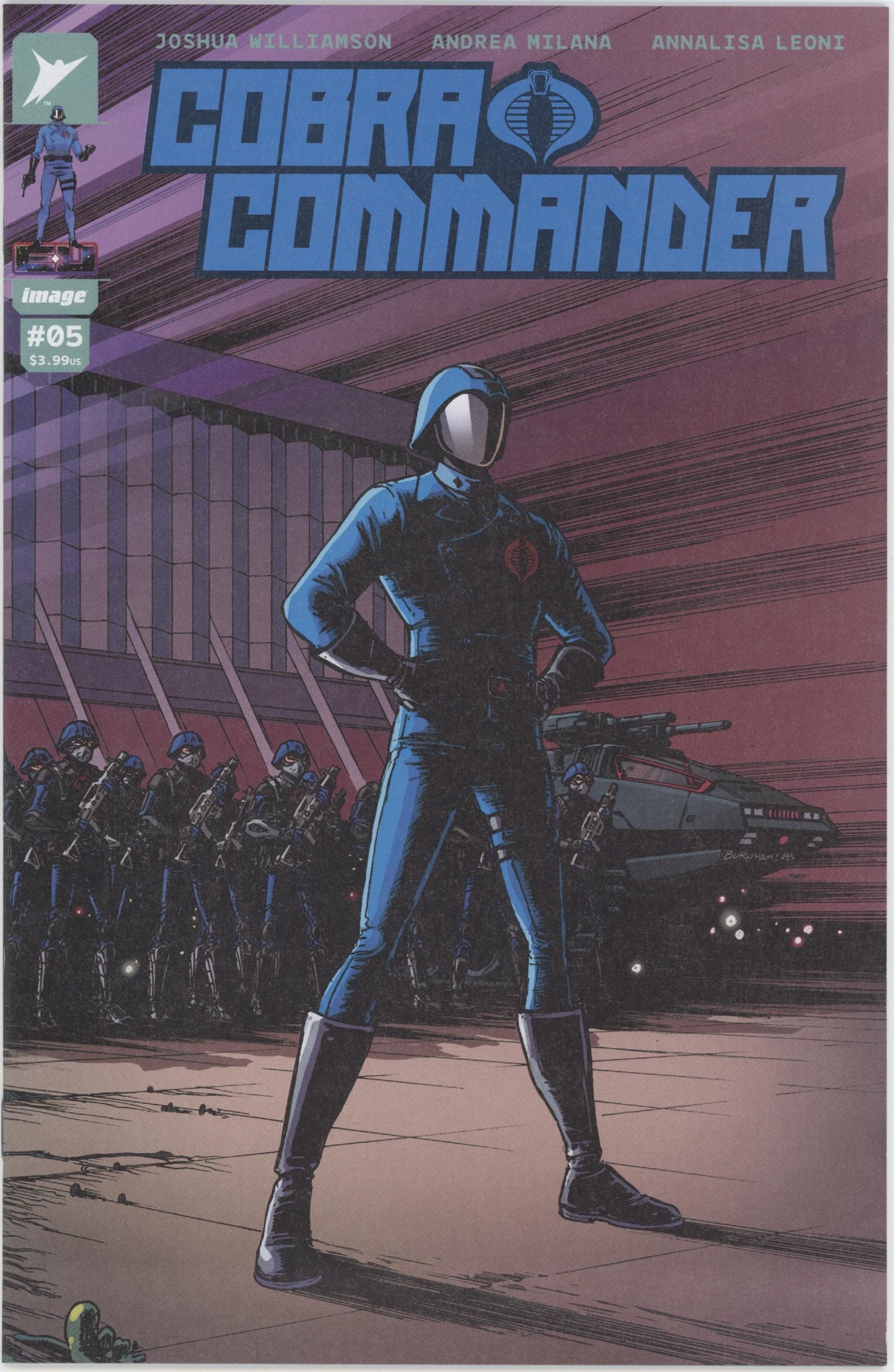 Cobra Commander Issue #5C 1:10 Retailer Incentive Variant