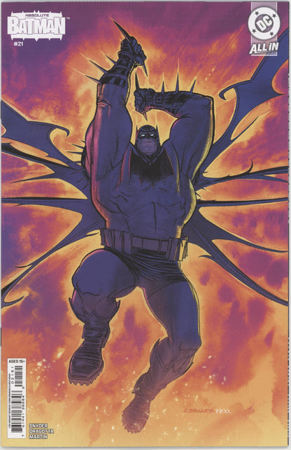 Absolute Batman #21 Cover E 1 in 25 Chris Brunner Card Stock Variant
