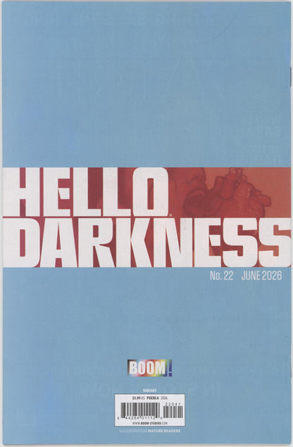 Hello Darkness #22 D 1 in 10 Variant Edition (Full Art, Puebla)