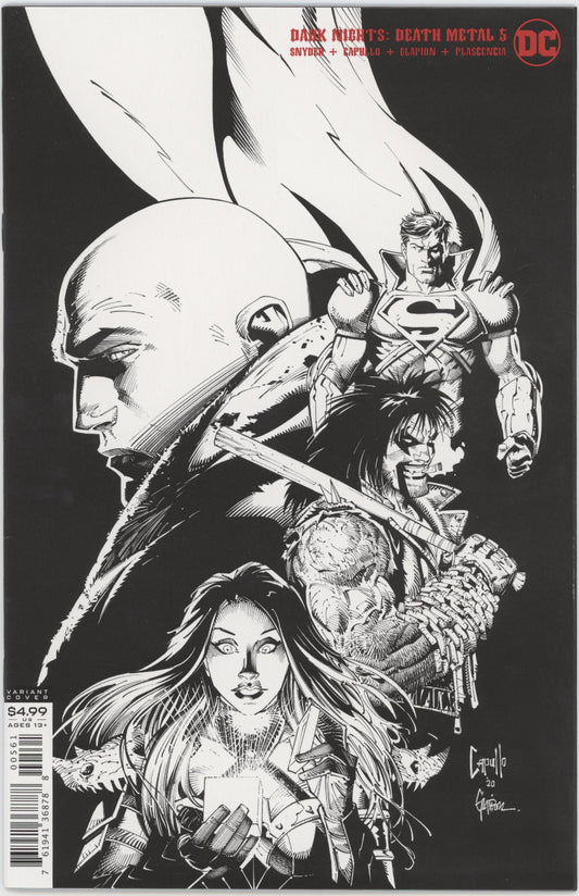 Dark Nights Death Metal Issue #5F 1:100 Retailer Incentive Variant