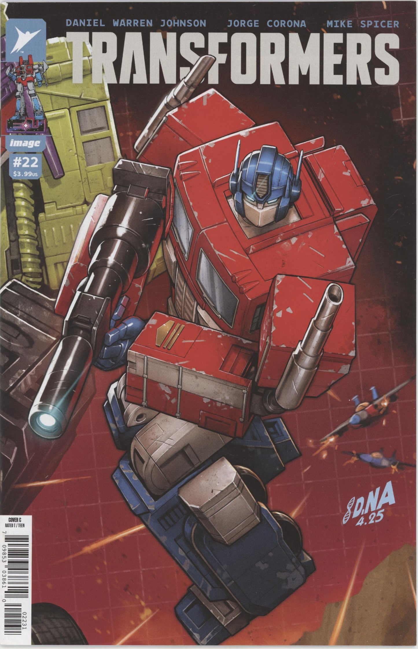 TRANSFORMERS #22 CVR C INC 1:10 DAVID NAKAYAMA CONNECTING VAR