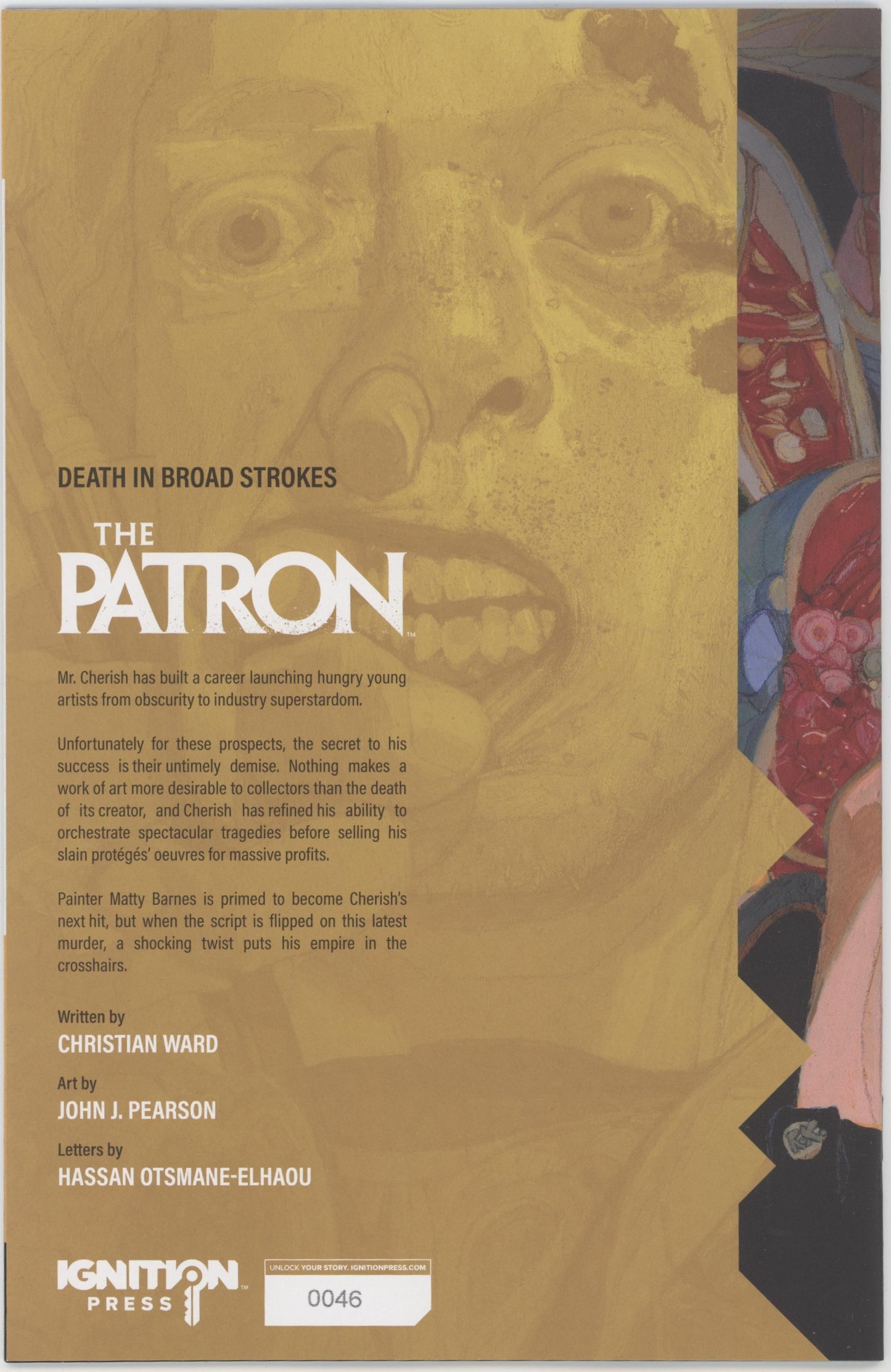 The Patron #1 Cover C Anand Rk 1 in 10