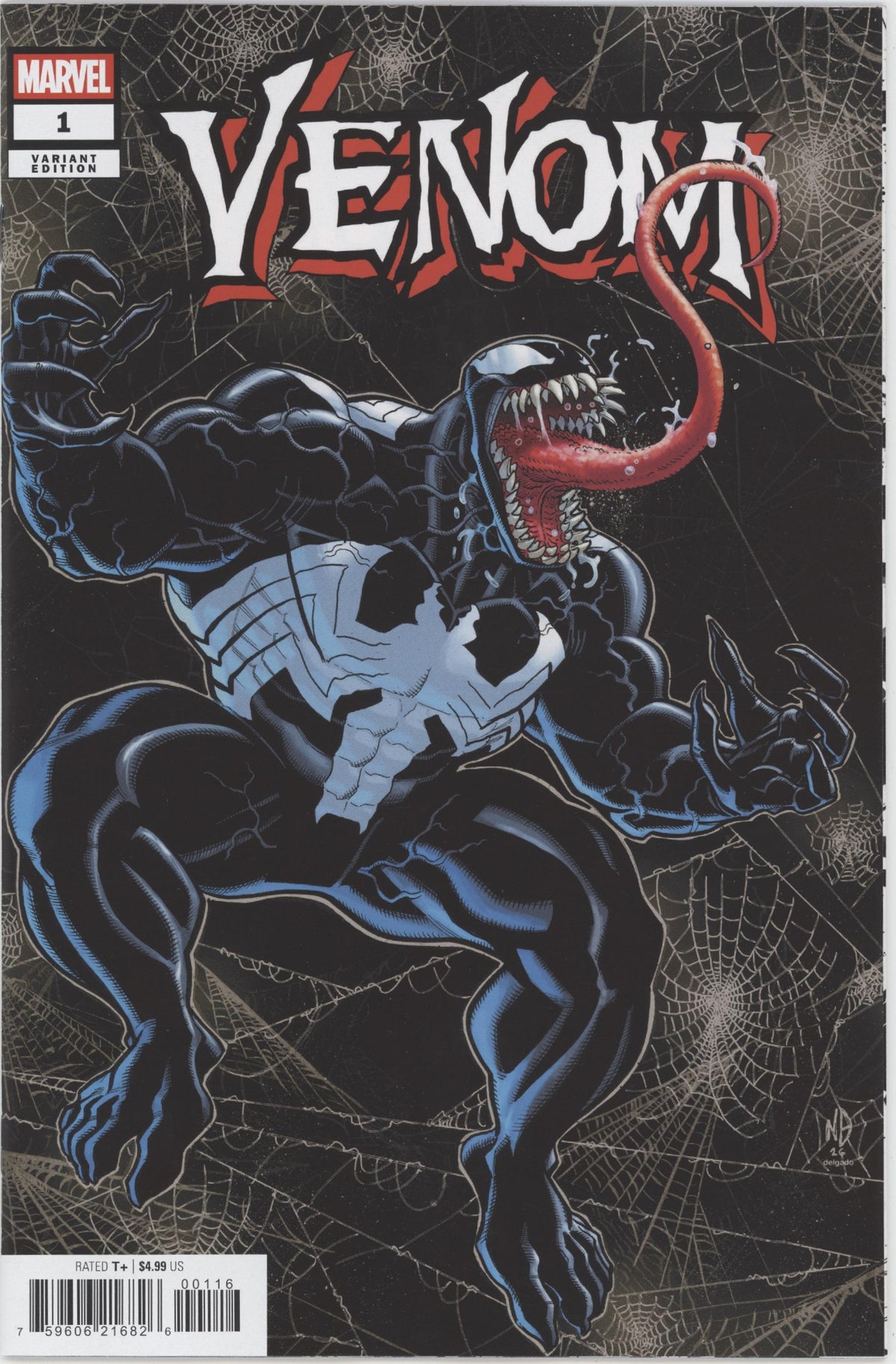 Venom #1 Nick Bradshaw Variant