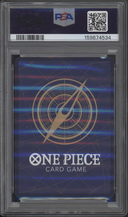 Yasopp One Piece Card Game OP12 Special Alternate Art #013 PSA 10