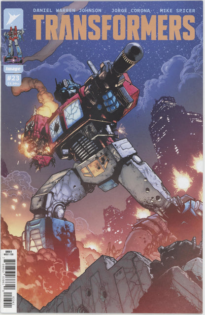 Transformers #23 Cover D 1 in 25 Doug Mahnke & David Baron Variant
