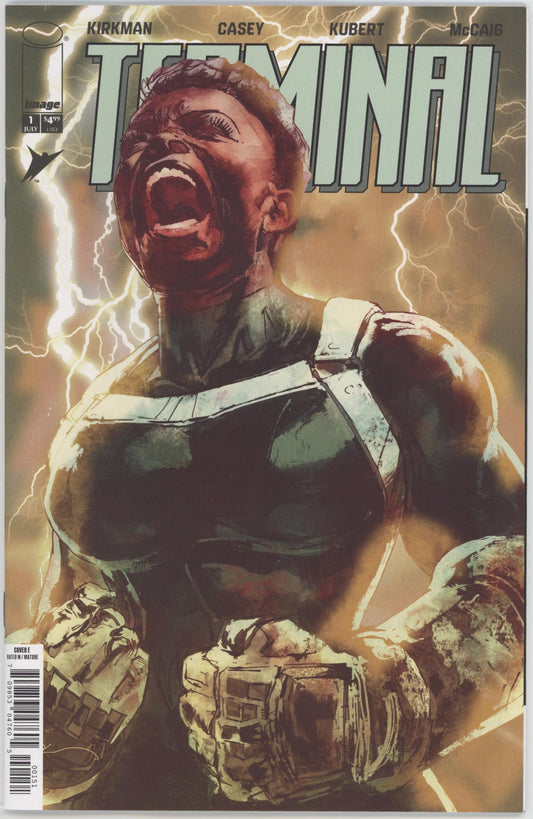 Terminal #1 Cover E 1 in 25 Bill Sienkiewicz Variant (Mature)