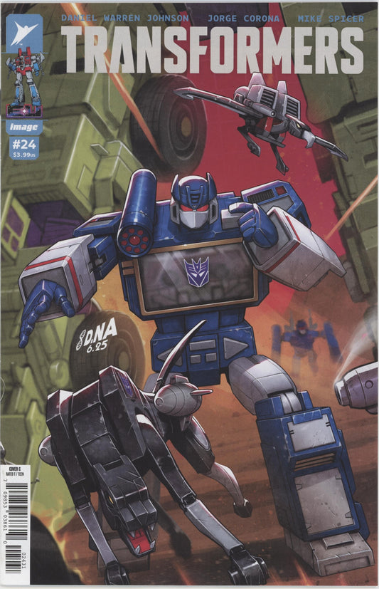 Transformers #24 Cover C 1 in 10 David Nakayama Connecting Variant