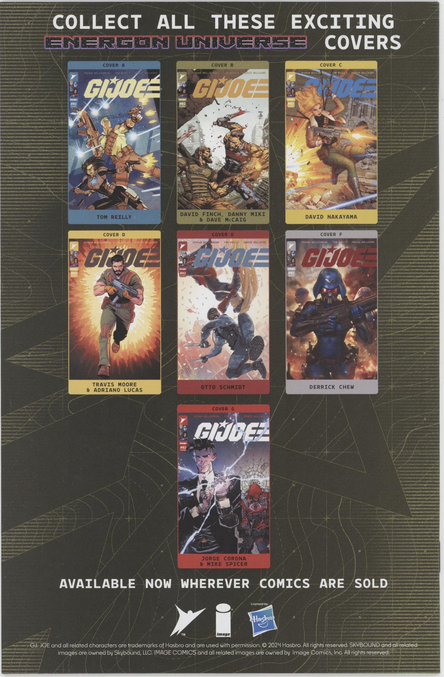 GI Joe Issue #2C 1:10 Retailer Incentive Variant