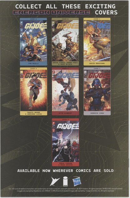 GI Joe Issue #2C 1:10 Retailer Incentive Variant