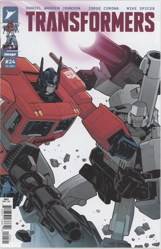 Transformers #24 Cover D 1 in 25 Jeff Spokes Variant