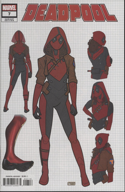 Deadpool Issue #7F 1:25 Retailer Incentive Variant