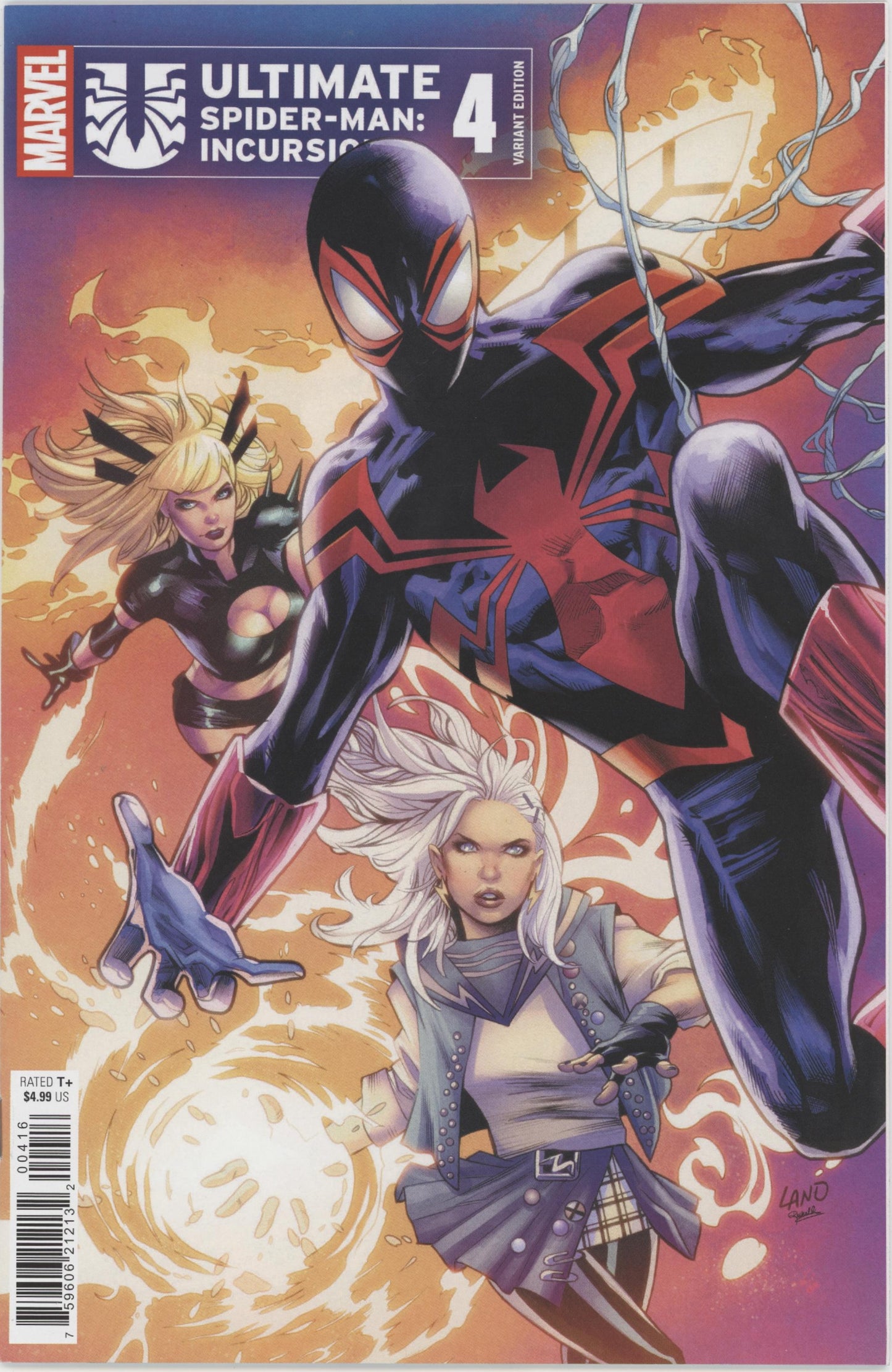 Ultimate Spider Man: Incursion #4D Greg Land Variant