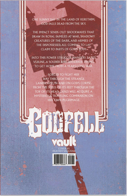 Godfell Issue #1C 1:10 Retailer Incentive Variant