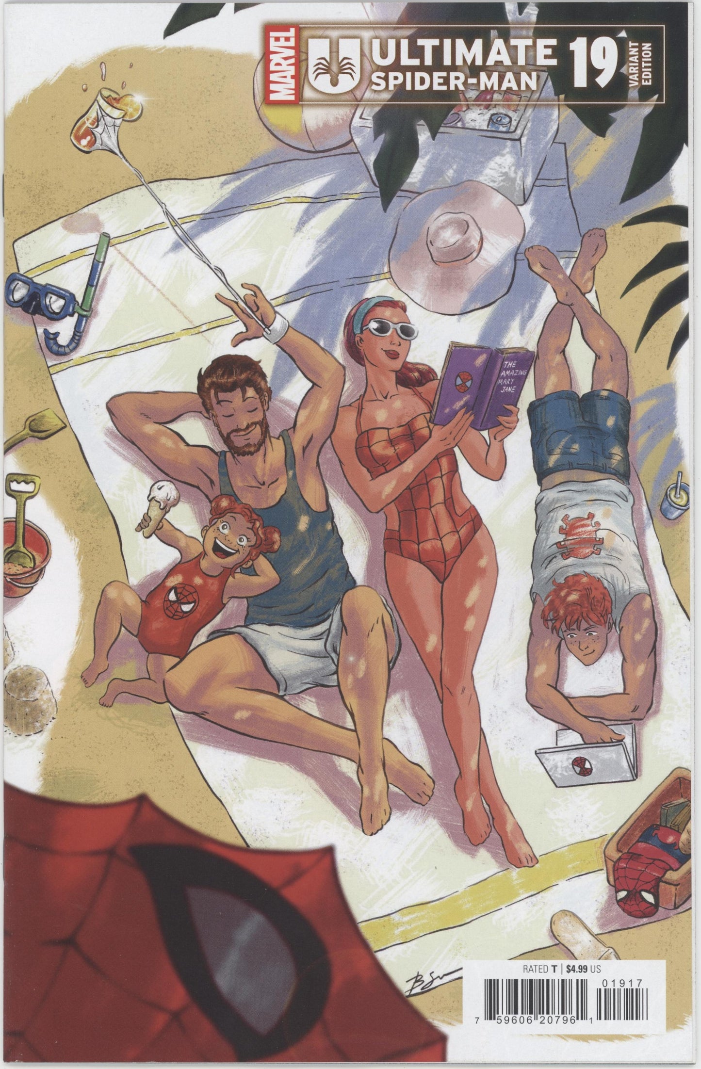 ULTIMATE SPIDER-MAN #19E BEN SU VARIANT [1:25]