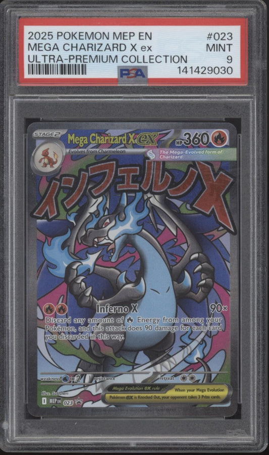 Mega Charizard X ex Pokemon Ultra Premium Collection #023 PSA 9 #2