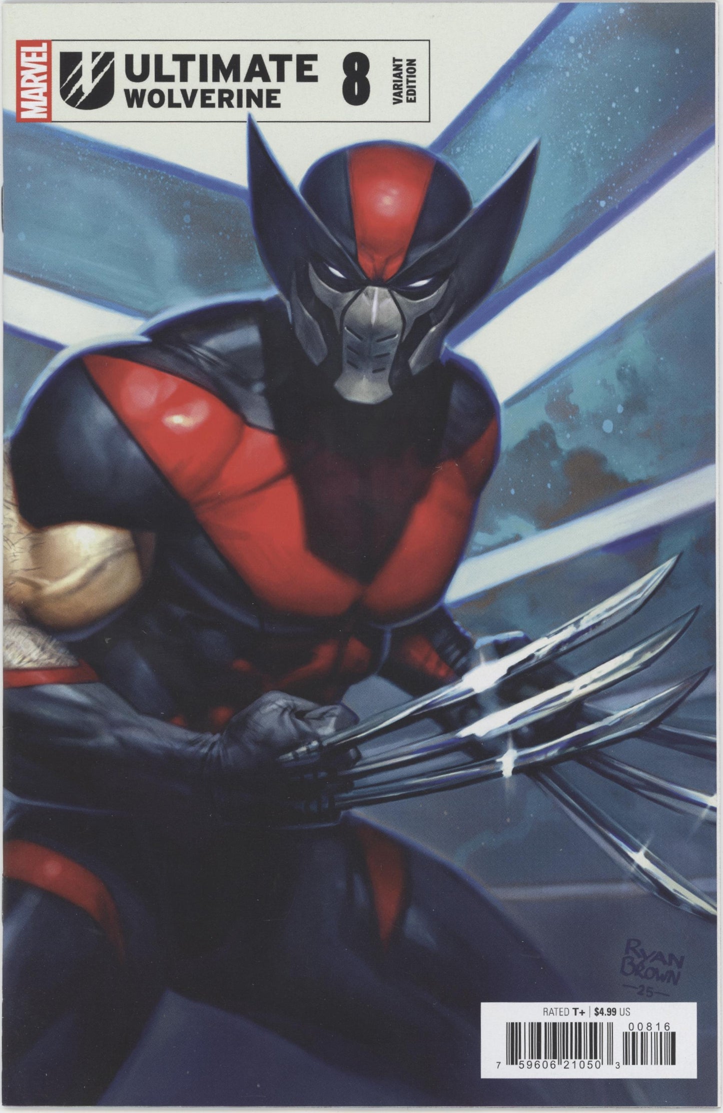 Ultimate Wolverine #8C Ryan Brown Variant