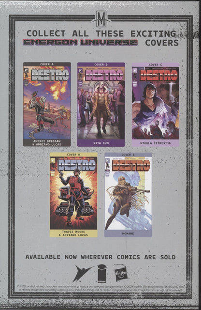 Destro Issue #4C 1:10 Retailer Incentive Variant