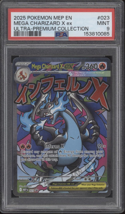 Mega Charizard X ex Pokemon Ultra Premium Collection #023 PSA 9 #3