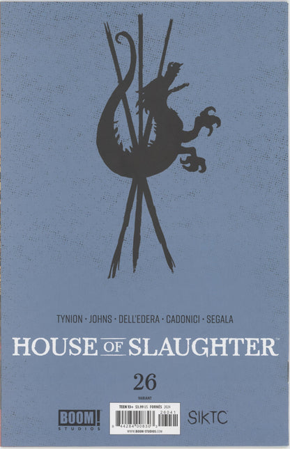 House of Slaughter Issue #26D 1:15 Retailer Incentive Variant
