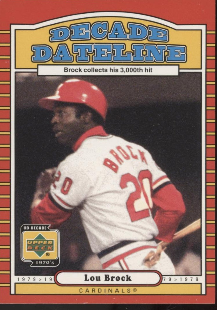 Lou Brock Baseball Lot of 10