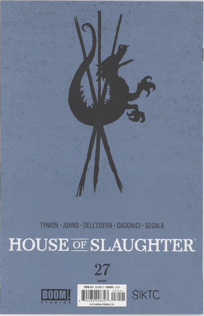 House of Slaughter Issue #27D 1:10 Retailer Incentive Variant