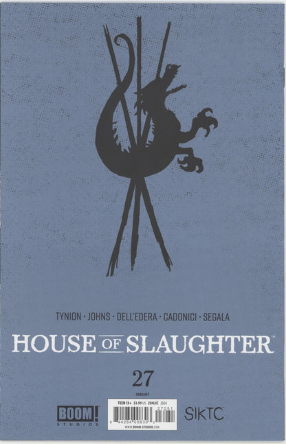 House of Slaughter Issue #27E 1:15 Retailer Incentive Variant