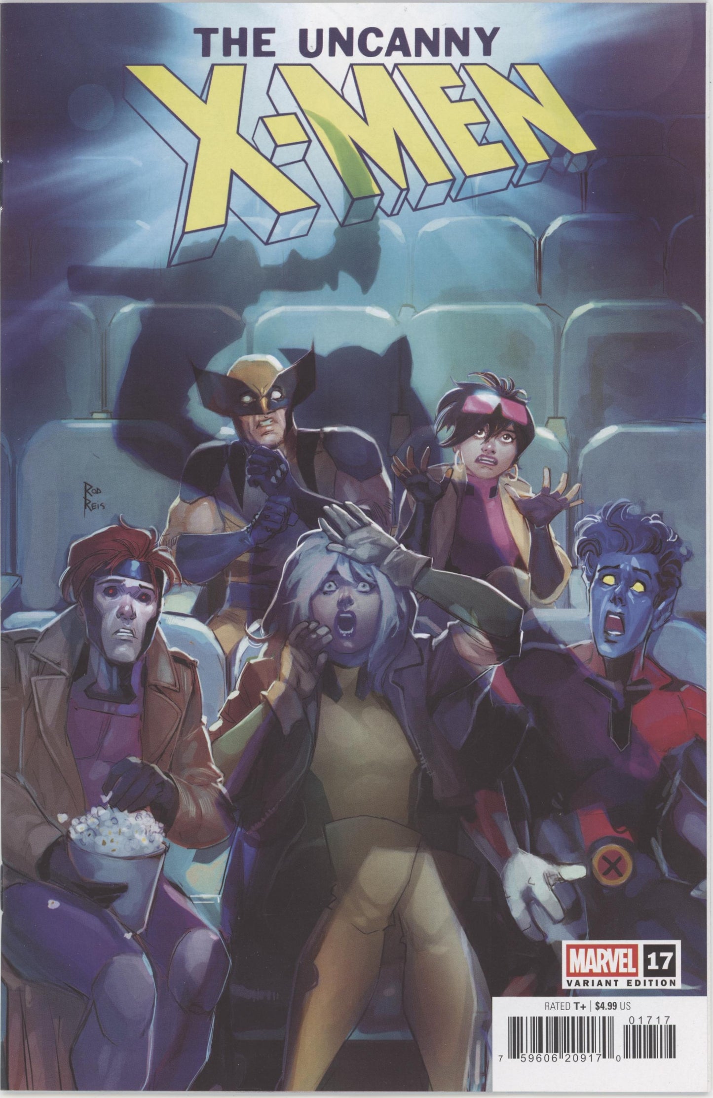 UNCANNY X-MEN #17E ROD REIS VARIANT [1:25]
