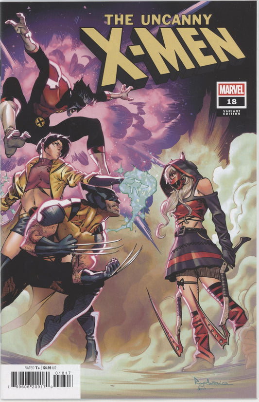 UNCANNY X-MEN #18D ROGE ANTONIO VARIANT [1:25]