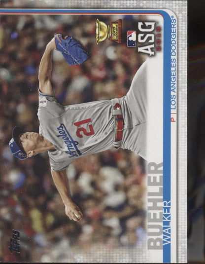 Walker Buehler Baseball Lot of 10