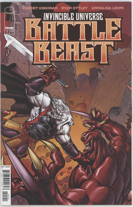 Invincible Universe Battle Beast Issue #1D 1:10 Retailer Incentive Variant