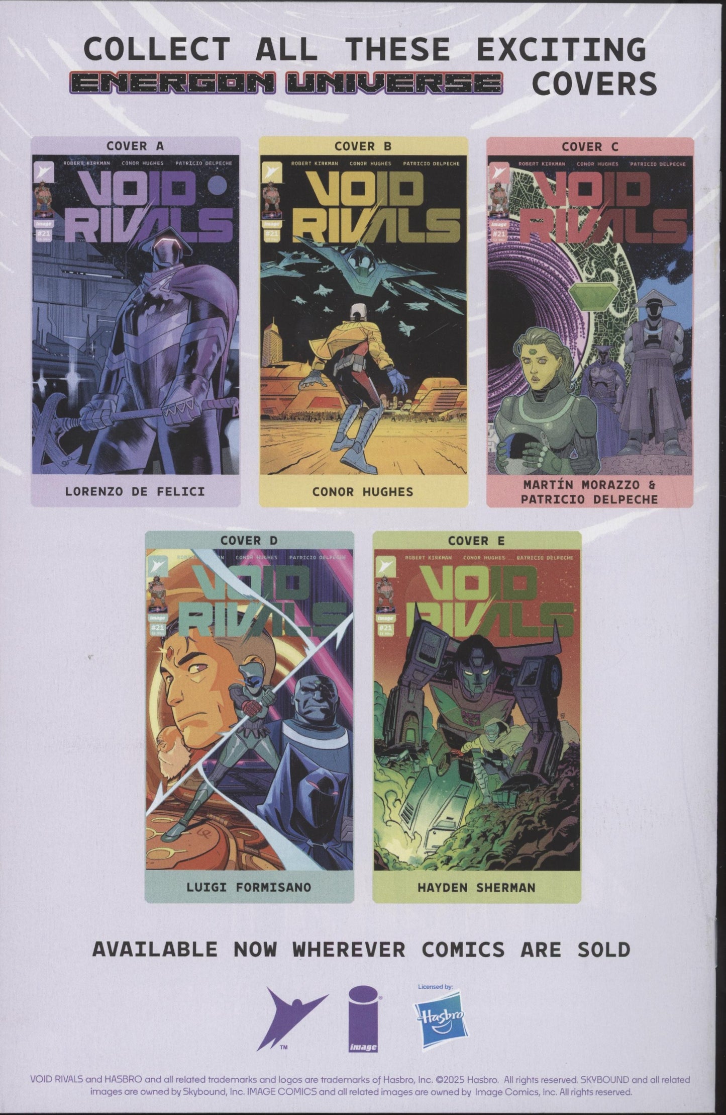 VOID RIVALS #21 CVR C INC 1:10 MARTIN MORAZZO & PATRICIO DELPECHE CONNECTING VAR