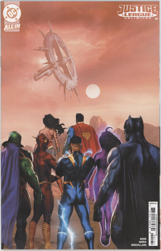 Justice League Unlimited Issue #1I 1:25 Retailer Incentive Variant