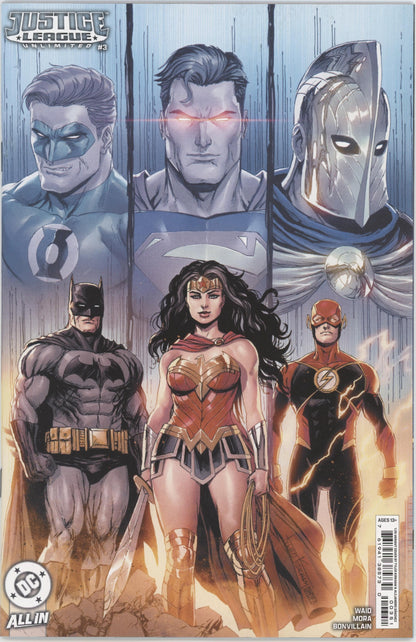 Justice League Unlimited Issue #3F 1:25 Retailer Incentive Variant