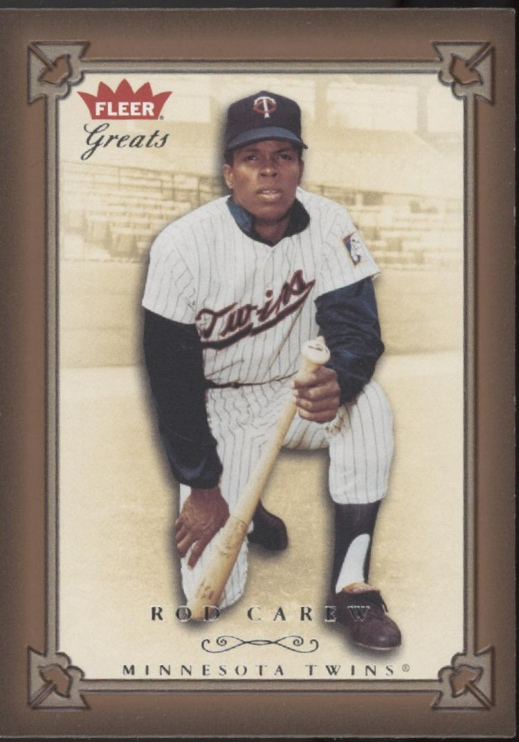 Rod Carew Baseball Lot of 10