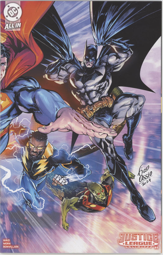 Justice League Unlimited Issue #4F 1:25 Retailer Incentive Variant