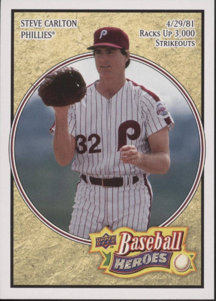 Steve Carlton Baseball Lot of 10