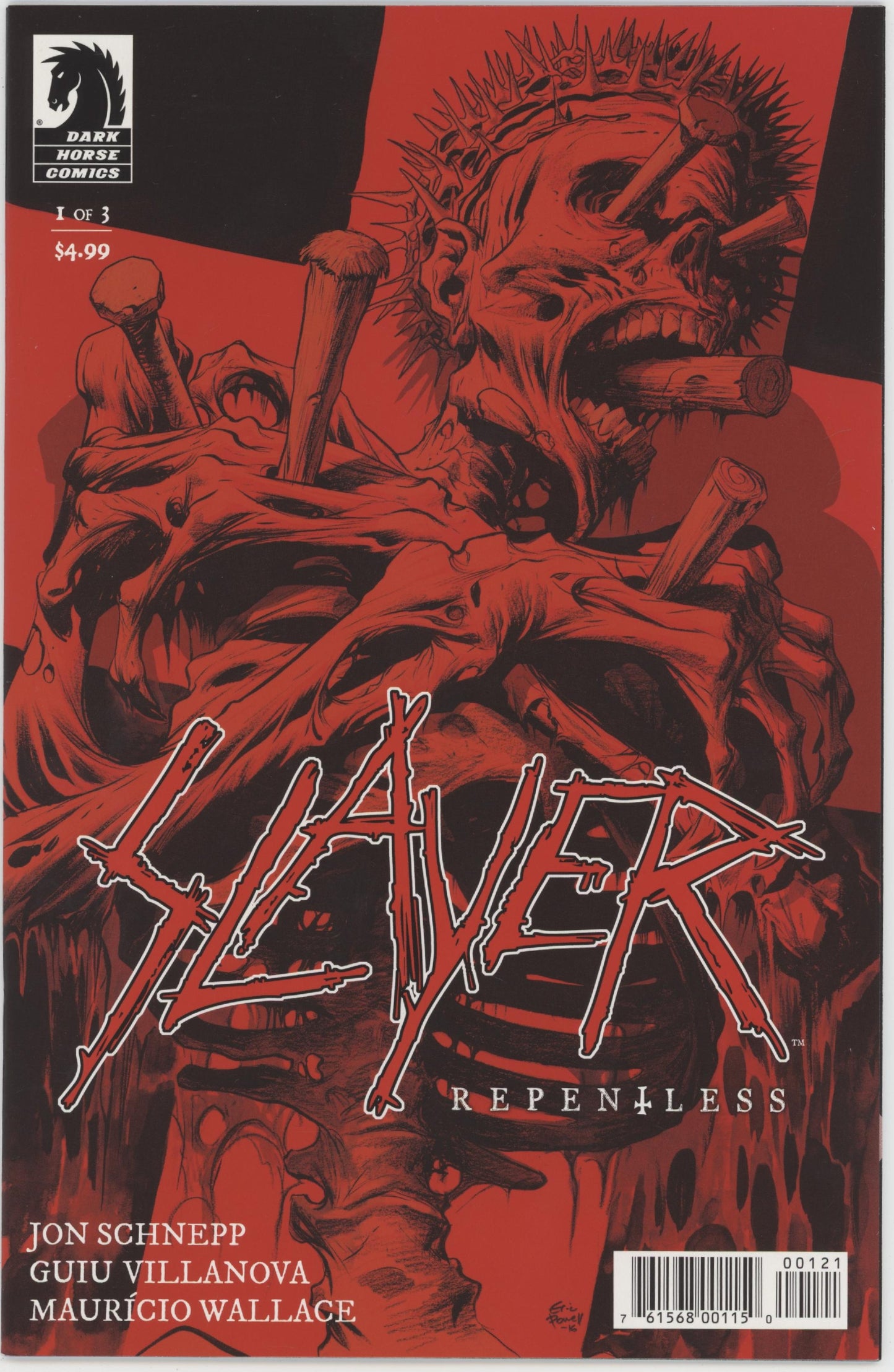 Slayer Repentless (2017 Dark Horse) #1B