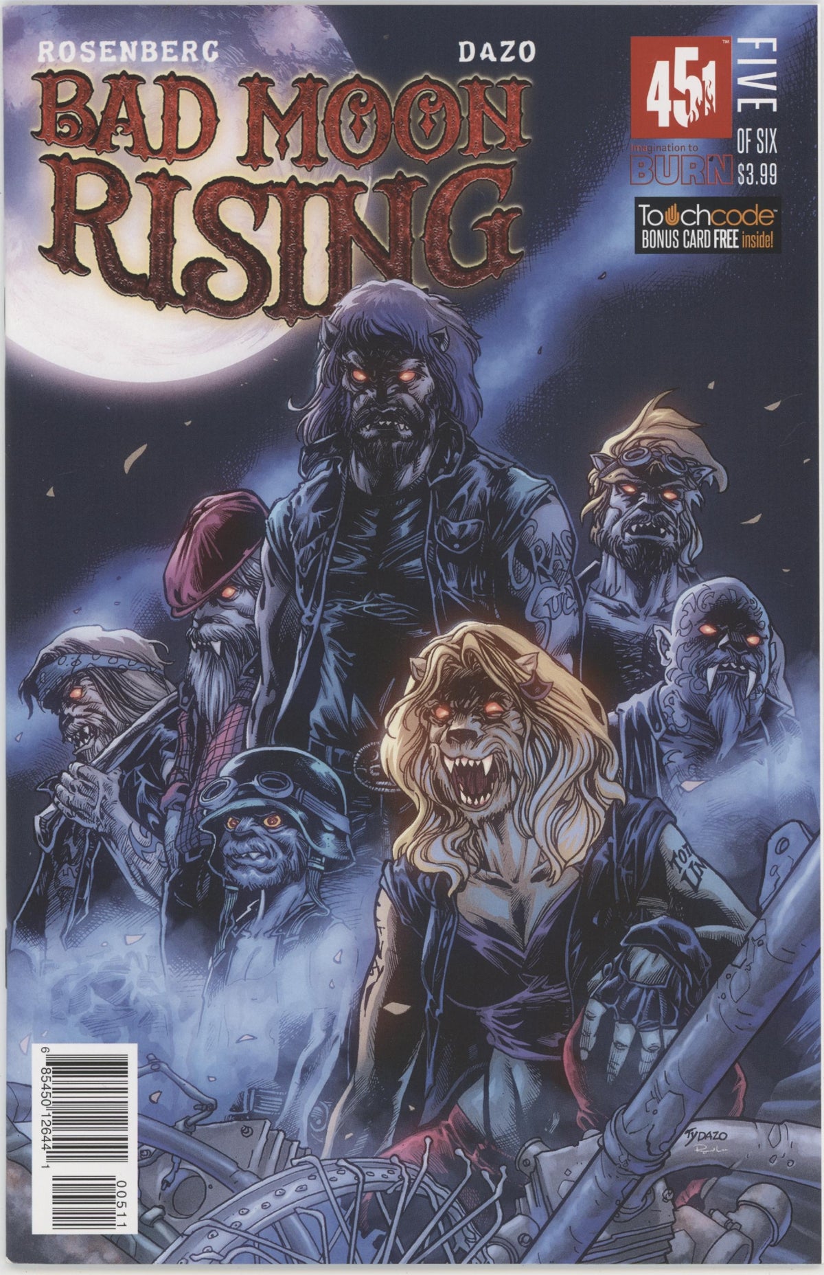 Bad Moon Rising (2015 451 Media) #1-6